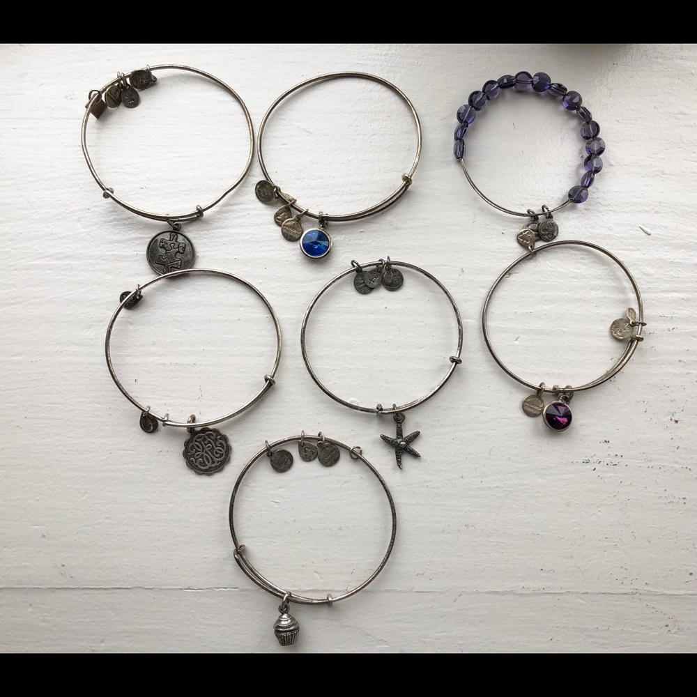 Alex and Ani silver lot